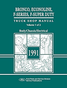 1991 Ford Bronco, Econoline, F-Series WSM Set