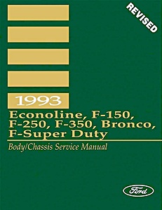 1993 Ford F-150 - F-350 Truck, Econoline, Bronco WSM