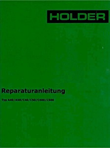 Książka: Holder Typ A40, A50 / C40, C50 / C400, C500 - WHB