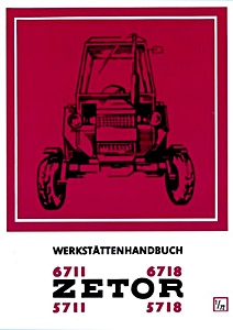 Książka: Zetor 5711, 5718 / 6711, 6718 - WHB (1972)