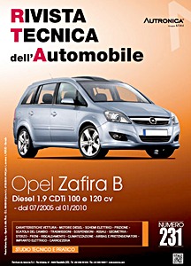 Opel Zafira II (B) - 1.9 CDTi (07/05-01/10)