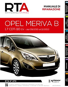 Opel Meriva II (B) - 1.7 CDTi - 110 cv (09/10-12/13)