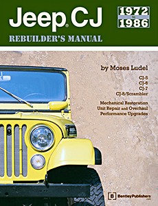 Book: [GJR2] Jeep CJ Rebuilder's Manual: 1972 to 1986