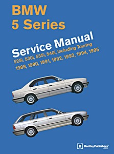 BMW 5 Series (E34) - 525i, 530i, 535i, 540i, including Touring (1989-1995) (USA) - Bentley Service Manual