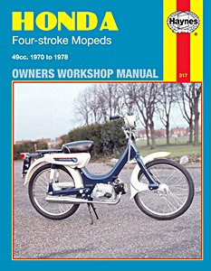 Książka: [HR] Honda Four-stroke Mopeds - 49cc (1970-1978)