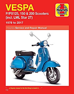Livre: [HR] Vespa P/ 125, 150 & 200 Scooters (78-17)
