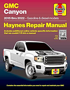 GMC Canyon (2015-2022) - Gasoline & diesel models