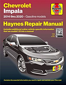 Livre: Chevrolet Impala (2014-2020) - Gasoline models