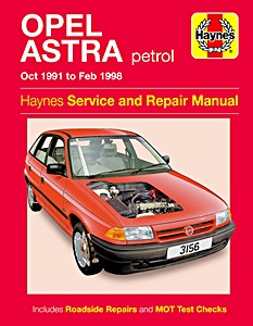 Buch: Opel Astra petrol (Oct 1991 - Feb 1998)