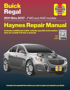 Buick Regal (2011-2017) - FWD and AWD models