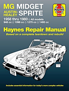 Book: MG Midget / Austin Healy Sprite (1958-1980)