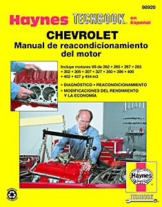 Książka: Chevrolet V8 - Manual de reacondicionamiento