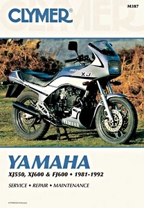Livre: [M387] Yamaha XJ 550, XJ 600 & FJ 600 (81-92)