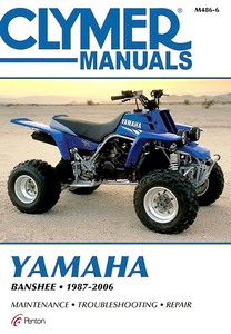 Livre: Yamaha YFZ 350 Banshee (1987-2006) - Clymer ATV Service and Repair Manual