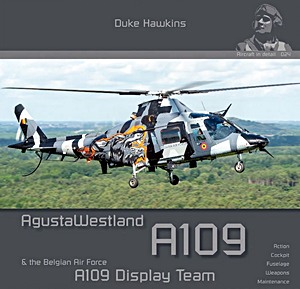 GHMH83161 Cover book Agusta Westland A109 & the Belgian Air Force Display Team