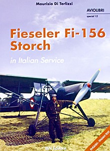 Cover book Fieseler Fi-156 Storch in Italian Service