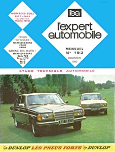 Omslag werkplaatshandboek Mercedes-Benz 200 D - 240 D (depuis 1983)