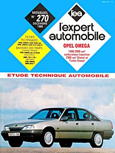 Boek: [LEA270] Opel Omega - 1800 et 2000 / 2300 D et TD