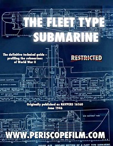 Omslag boek The Fleet Type Submarine - The definitive technical guide - profiling the submarines of World War II