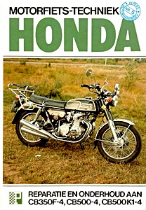 Boek: Honda CB 350 F-4, CB 500-4, CB 500 K1-4