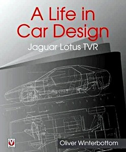 Couverture livre A Life in Car Design - Jaguar, Lotus, TVR