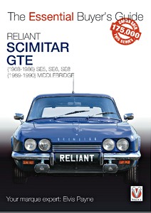 Cover book Reliant Scimitar GTE - SE5, SE6, SE8 (1968-1986), Middlebridge (1989-1990)