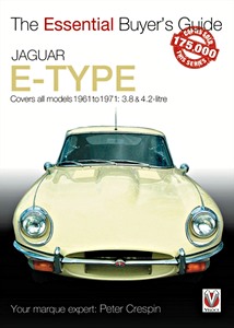 Cubierta libro Jaguar E-Type 3.8 & 4.2 litre - All models (1961-1971)