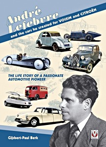 GVEL42444 Cover book Andre Lefebvre and the cars he created for Voisin and Citroën