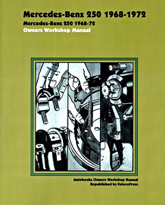 Omslag werkplaatshandboek Mercedes-Benz 250 (W114) (1968-1972)