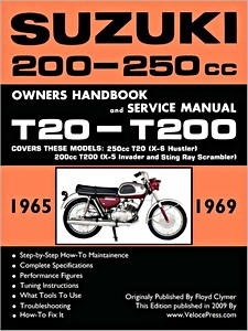 Book: Suzuki T20 & T200 1965-1969 Factory WSM