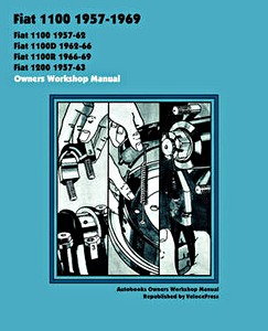 Couverture revue technique Fiat 1100, 1100D, 1100R, 1200 (1957-1969)