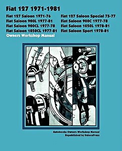 Cover repair manual Fiat 127 (1971-1981)