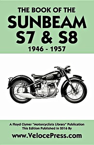 GVEP0135 Cover repair manual The Book of the Sunbeam S7 & S8 (1946-1957)