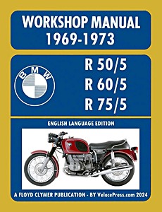 Livre : BMW R50/5, R60/5, R75/5 (1969-1973) - WSM