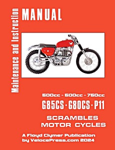 Matchless G80CS, G85CS, P11 (1959-1969) - WSM