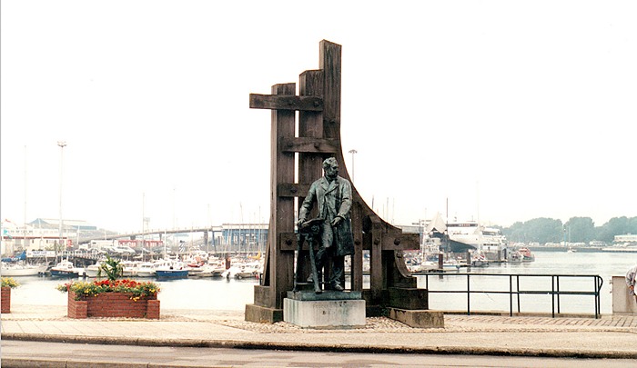 Standbeeld Frédéric Sauvage, Boulogne-sur-Mer