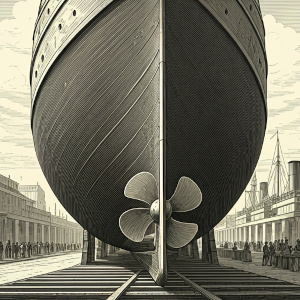 Al snel kregen scheepsschroeven hun bekende vorm