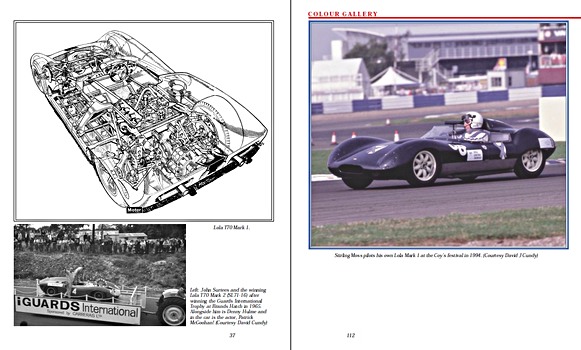 Pages of the book Lola - The Illustrated History 1957 to 1977 (2)