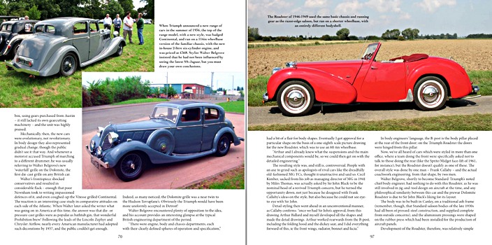 Páginas del libro Triumph Cars - The Complete Story (3rd Edition) (1)