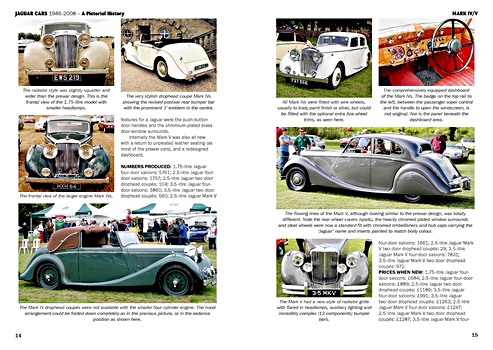 Seiten aus dem Buch Jaguar Cars 1946 to 2008 (1)
