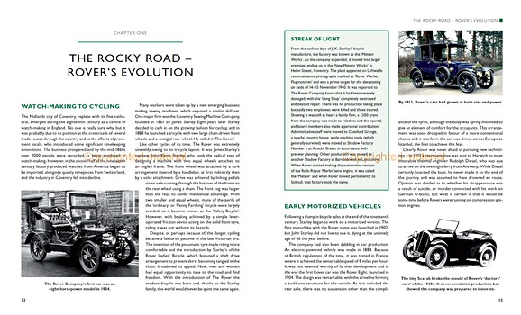 Bladzijden uit het boek The Rover Group : Company and Cars - 1986-2000 (1)