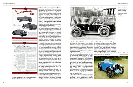 Bladzijden uit het boek MG Midgets In Detail - M-Type to TF (1929-1955) (1)