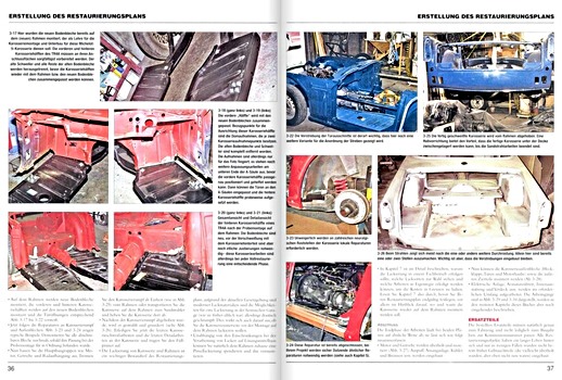 Pages du livre Das Triumph TR2, 3 & 4 Schrauberhandbuch (2)