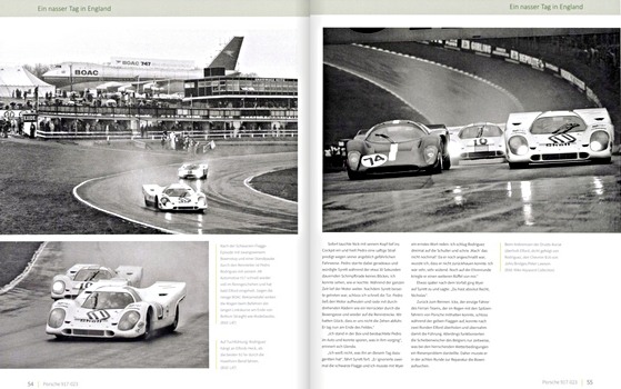 Pages of the book Porsche 917: 917-023 - eine Auto-Biographie (1)