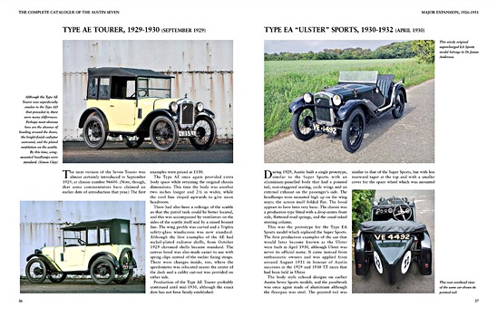 Pages du livre The Complete Catalogue of the Austin Seven (1)