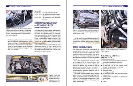 Seiten aus dem Buch The VW Air-Cooled Engine - Repair and Maintenance Manual (1)